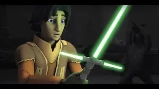 HD Twilight of the Apprentice Footage - Crossguard Lightsaber clip! Star Wars Rebels Season 2 Finale