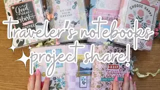 TRAVELER'S NOTEBOOKS 📓💕 Project Share | madebycarlyrose