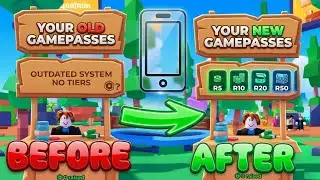 Mobile PLS DONATE How to Make a Gamepass (Simple Version) for Roblox 2023 (IOS,ANDRIOD)