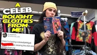 Come Thrift With Me: I Sold Thrifted Clothing to a Celebrity!
