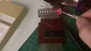Commodore 899A ghosting digit in the LED display - a repair
