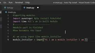 How to automate Python to download modules with source code