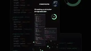 CIRCULAR BAR BY USING CSS AND JAVASCRIPT 