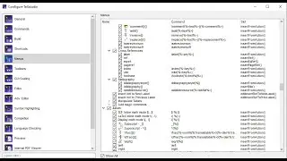 Configuring the Latex/Math-Menu | latex | texstudio | tools in latex | Math in latex