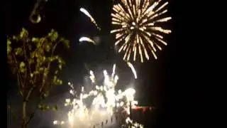 Cumhuriyet Bayramı Fener Alayı Saat Kulesi Işık Gösterisi - Çanakkale 29 Ekim 2013