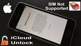 Quickly Fixed!! Sim Not Supported iPhone With Unlock iCloud 📴Method 1000% Working any iOS