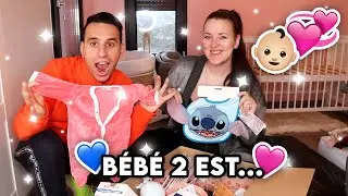 On prépare l'arrivée de Bébé 2 ! Fille ou Garcon ? 💙​❤️​ (C'était difficile...)😥​