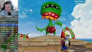 [34h] !1862 SPEEDRUN - 6x 3D MARIO 100% | !youtube !discord !june (26/6/24)