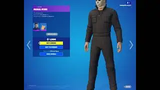 *NEW* MICHAEL MYERS BUNDLE! (Fortnite Item Shop Reset 24th October 2023)