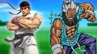 MUGEN: Shin Ryu VS Shin Lvl 2 Akuma