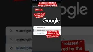 Googling Tricks For Programmers | Part 9 #programming #coding