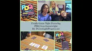 Family Game Night Featuring PDQ from Gamewright