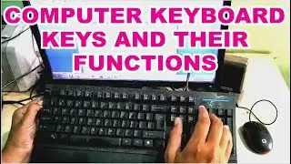 Computer keyboard keys and their functions in tamil