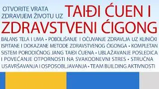 Ćigong i Taiđićuen radionice i seminari