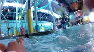 Dark Waterslides at Hotel Cascada Indoor Waterpark