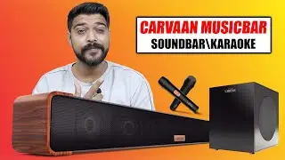 Best Soundbar With Karaoke - Carvaan Musicbar 🔥
