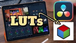 How to Import LUTs in DaVinci Resolve for iPad in 60 Seconds ⚡️