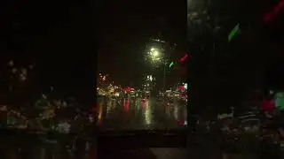 Неономальное явление природы. Гроза ☔️ ⚡️ эпичные кадры 🎞  Москва