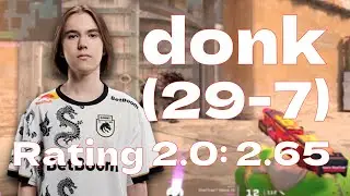 CS2 POV Spirit donk (29-7) vs FACEIT (dust 2) - FACEIT PRO DEMO