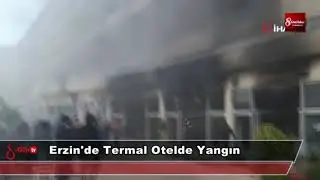 Erzinde Termal Otelde Yangın 5 Kasım 2018 8gunhaber 1