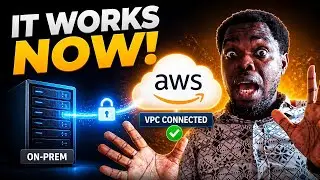 On-Prem to AWS VPC Connection (Real Lab Walkthrough)