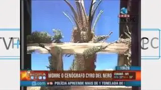 Morre cenógrafo brasileiro Cyro Del Nero - Record News
