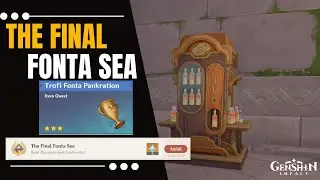 Minum Fonta Untuk Mendapatkan Achievement - The Final Fonta Sea | Hidden Achievement【Genshin Impact】