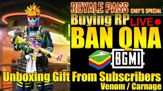 🔴LIVE - BGMI 1.6 Will Give ban on Bluestacks? - Buying RP - Unboxing Gift From Subscriber - BAN QNA