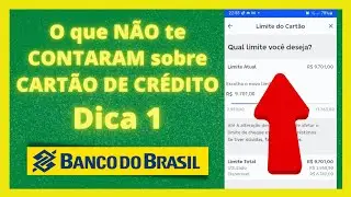 Como mudar o limite do cartão de crédito no Banco do Brasil pelo aplicativo