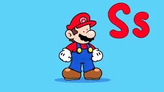 S for ??  Phonics Song - Watch what happens to Mario | Kidzstation