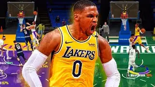 RUSSELL WESTBROOK OVERPOWERED in LAKERS  | NBA2K21 ARCADE MOBILE