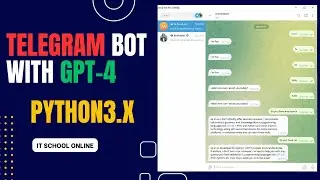 Coding Python - Telegram bot integrated with ChatGPT - 2024