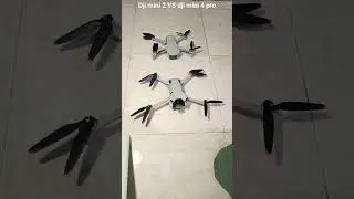 Dji mini 2 vs dji mini 4 pro #drone #dji #unboxing #mini4pro #mini2