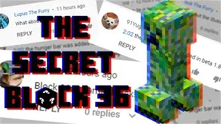 The Minecraft Block that Doesn't Exist: Comments Edition