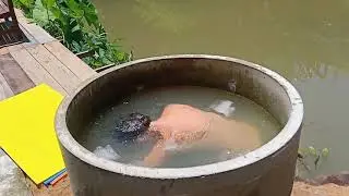Мы охлаждались как могли:)