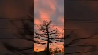 the sky looks so pretty 