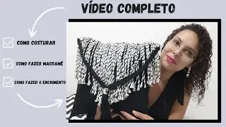 Camo fazer capa de almofada em macramê, tutorial completo, Dy macramê.