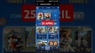 Hamster Kombat Game Dev Daily Combo | 25 April Hamster Kombat Daily Combo | Hamster Daily Combo