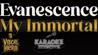 🎤 Evanescence – My Immortal | Karaoke Version | Instrumental HQ | With Lyrics | No Vocals
