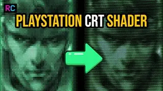 Sony PlayStation PS1 - RetroArch CRT TV Shader/Filter