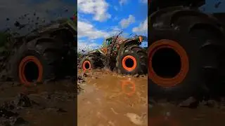 Making Mud Fly! #monstertruck #mud #MonsterJam #GoPro #Losi #RC