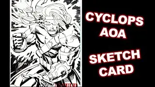 CYCLOPS | Age of Apocalypse | Sketch card art