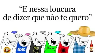 Quando começa tocar evidências...