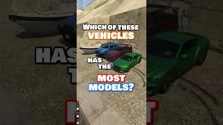 Which GTA 5 Vehicle has the Most Versions?