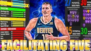 RARE FACILITATING FIVE BUILD 2K21 NEXT GEN (BEST BIG MAN BUILD 2K21 NEXT GEN)
