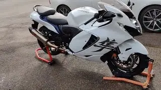 New suzuki Hayabusa 2021|| walk around & akrapovic full system exhaust🔥|| 