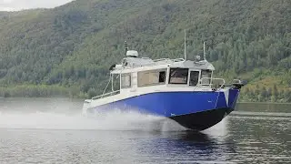 Обновленный алюминиевый катер SWIFT CHASER 800 c открытой носовой частью