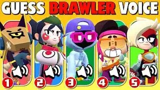 Guess The Brawler by Voice and Unlock Sound 🤔 Kaze, Jae-Yong, Shade Brawl Stars Quiz