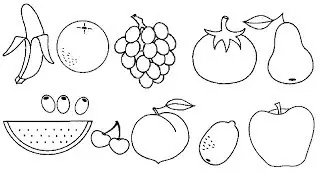 Fruits Coloring Pages for Kids Fun Learning Video