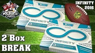 2016 Panini Infinity Football 🏈 2 Box Break - 12 cards - 6 Hits! | RobsCards